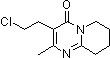 PI-10096 3-(2-Chloroethyl)-2-methyl-6,7,8,9-tetrahydro-4H-pyrido[1,2-a]-pyrimidin-4-one (63234-80-0)