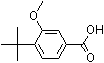 PI-10168 3-Methoxy-4-t-butylbenzoic acid (79822-46-1)