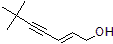 PI-10538 1-Hydroxy-6,6-dimethyl-2-heptene-4-yne (114311-70-5)