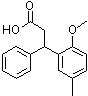 PI-10756 3-(2-Methoxy-5-methylphenyl)-3-phenylpropanoic acid (109089-77-2)