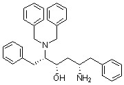 PI-12132 (2S,3S,5S)-5-Amino-2-dibenzylamino-1,6-diphenyl-3-hydroxyhexane (Not available)