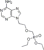PI-12439 9-[2-(Diethylphosphonomethoxy)ethyl]adenine (116384-53-3)