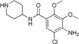 PI-12493 4-Amino-5-chloro-2,3-dimethoxy-N-(piperidin-4-yl)benzamide (Not available)