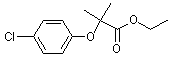 PI-12495 2-(4-Chlorophenoxy)-2-methylpropanoic acid ethyl ester (637-07-0)