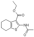 PI-12511 Ethyl 2-acetamido-4,5,6,7-tetrahydrobenzo[b]thiophene-3-carboxylate (Not available)