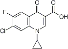 PI-12536 7-Chloro-1-cyclopropyl-6-fluoro-4-oxoquinoline-3-carboxylic acid (86393-33-1)
