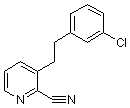 PI-12600 3-[2-(3-Chlorophenyl)ethyl]-2-cyanopyridine (Not available)