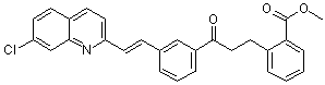 PI-12608 Methyl 2-{3-[3-(2-(7-chloroquinoline-2yl)ethenyl)phenyl]-3-oxopropyl}benzoate (Not available)
