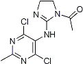 PI-12609 1-[2-(4,6-Dichloro-2-methylpyrimidin-5-ylamino)-4,5-dihydroimidazol-1-yl]ethanone (Not available)
