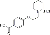 PI-12637 4-(2-Piperidinoethoxy)benzoic acid hydrochloride (84449-80-9)