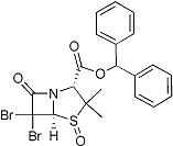 PI-12662 Benzhydryl-6,6-dibromopenicillanate-1-oxide (Not available)