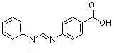 PI-12744 4-{[(Methylphenylamino)methylene]amino}benzoic acid (57834-33-0)