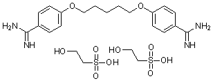 PI-12907 Pentamidine isethionate salt (140-64-7)