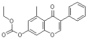 PI-13018 7-Hydroxy-5-methyl isoflavone ethyl carbonate ester (Not available)