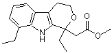 PI-13019 1,8-Diethyl-1,3,4,9-tetrahydropyrano-3,4-$b-indole-1-acetic acid methyl ester (Not available)