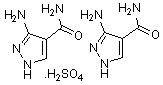 PI-13039 3-Amino-1H-pyrazole-4-carboxamide hemisulfate (27511-79-1)