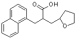 PI-13047 1-(Tetrahydro-2-furyl)-3-(1-naphthyl) propane-2-carboxylic acid (Not available)