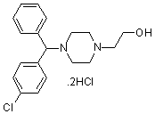 PI-13281 4-[(4-Chlorophenyl)phenylmethyl]-1-piperazineethanol dihydrochloride (109806-71-5)