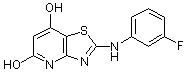 PI-13352 2-(3-Fluorophenylamino)thiazolo[4,5-b]pyridine-5,7-diol (Not available)