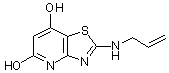 PI-13356 2-(Allylamino)thiazolo[4,5-b]pyridine-5,7-diol (Not available)
