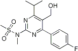 PI-13434 4-(4-Fluorophenyl)-6-isopropyl-2-[(N-methyl-N-methylsufonyl)amino]pyrimidine-5-yl-methanol (Not available)