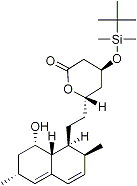 PI-13478 (4S,6S)-4-(tert-Butyldimethylsilyloxy)-6-(2-((1S,2S,6R,8S,8aR)-8-hydroxy-2,6-dimethyl-1,2,6,7,8,8a-hexahydronaphthalen-1-yl)ethyl)tetrahydro-2H-pyran-2-one (Not available)