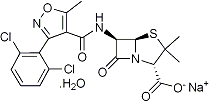 PI-13532 Dicloxacillin sodium monohydrate (13412-64-1)