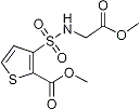 PI-13620 Methyl 3-[N-(2-methoxy-2-oxoethyl)sulfamoyl]thiophene-2-carboxylate (106820-63-7)