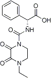 PI-13632 (R)-2-(4-Ethyl-2,3-dioxopiperazine-1-carboxamido)-2-phenylacetic acid (63422-71-9)