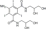 PI-13633 5-Amino-N,N'-bis-(2,3-dihydroxypropyl)-2,4,6-triiodoisophthalamide (Not available)
