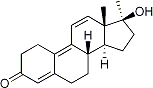PI-13658 17-Hydroxy-13,17-dimethyl-1,2,6,7,8,13,14,15,16,17-decahydrocyclopenta[a]phenanthren-3-one (15262-77-8 )
