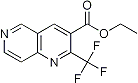 PI-13677 2-(Trifluoromethyl)-1,6-naphthyridine-3-carboxylic ethyl ester (Not available)