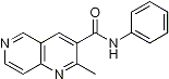 PI-13681 2-Methyl-N-phenyl-1,6-naphthyridine-3-carboxamide (Not available)
