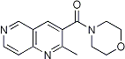 PI-13682 (2-Methyl-1,6-naphthyridin-3-yl)morpholinomethanone (Not available)