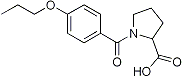 PI-13725 1-(4-Propoxybenzoyl)pyrrolidine-2-carboxylic acid (Not available)