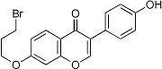 PI-13924 7-O-(3-Bromopropyl)-3-(4-hydroxyphenyl)-4H-1-benzopyran-4-one (Not available)