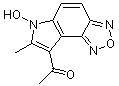 PI-14043 8-Acetyl-7-methyl-6H-1,2,5-oxadiazolo[3,4-e]indol-6-ol (159325-84-5)