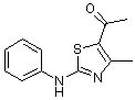 PI-14044 5-Acetyl-4-methyl-2-(phenylamino)thiazole (Not available)