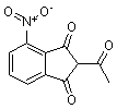 PI-14046 2-Acetyl-4-nitroindan-1,3-dione (25125-04-6)