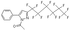 PI-14049 1-Acetyl-3-perfluorohexyl-5-phenylpyrazole (Not available)