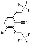 PI-14214 2,6-Bis(2,2,2-trifluoroethoxy)-3-bromobenzonitrile (175204-13-4)