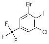 PI-14392 3-Bromo-5-chloro-4-iodobenzotrifluoride (175205-55-7)