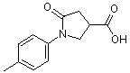 PI-14696 5-Oxo-1-(4-tolyl)pyrrolidine-3-carboxylic acid (133747-57-6)