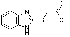 PI-14789 (2-Benzimidazolythio)acetic acid (3042-00-0)