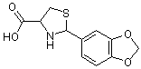 PI-14792 2-Benzo[d]1,3-dioxolen-5-yl-1,3-thiazolidine-4-carboxylic acid (72678-96-7)