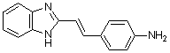 PI-14805 4-[(E)-2-(1H-Benzoimidazol-2-yl)vinyl]phenylamine (Not available)
