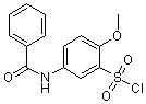 PI-14838 5-Benzoylamino-2-methoxybenzenesulfonyl chloride (Not available)