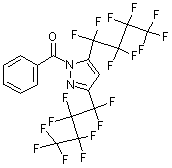 PI-14841 1-Benzoyl-3,5-bis(perfluorobutyl)pyrazole (Not available)