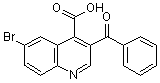 PI-14845 3-Benzoyl-6-bromo-quinoline-4-carboxylic acid (Not available)