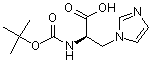 PI-14982 Boc-(R)-2-amino-3-(imidazol-1-yl)propanoic acid (Not available)